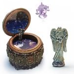 Twelve Constellation Resin Music Box Music Box Crafts Creative Birthday Gift