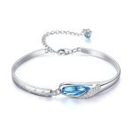 S925 Sterling Silver Bracelet Twelve Constellation Crystal Bracelet