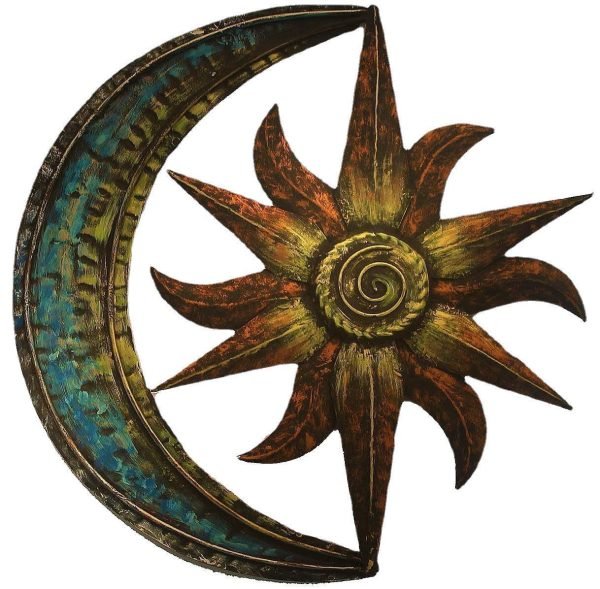 Celestial Art Moon Star Iron Display Wall Decoration Ideas