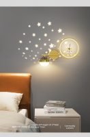 Children's Room Wall Lamp Astronaut Star Sky Ball Bedroom Bedside Lamp