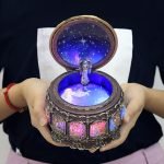 Twelve Constellation Resin Music Box Music Box Crafts Creative Birthday Gift