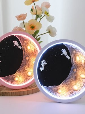 Moon Astronaut Wireless Bluetooth Speaker Home Decor