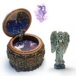 Twelve Constellation Resin Music Box Music Box Crafts Creative Birthday Gift