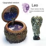 Retro Rotating Luminous Constellation Music Box Birthday Gift For Girls