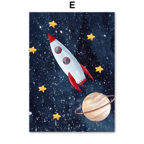 Astronaut Wall Art Canvas Painting