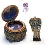 Twelve Constellation Resin Music Box Music Box Crafts Creative Birthday Gift